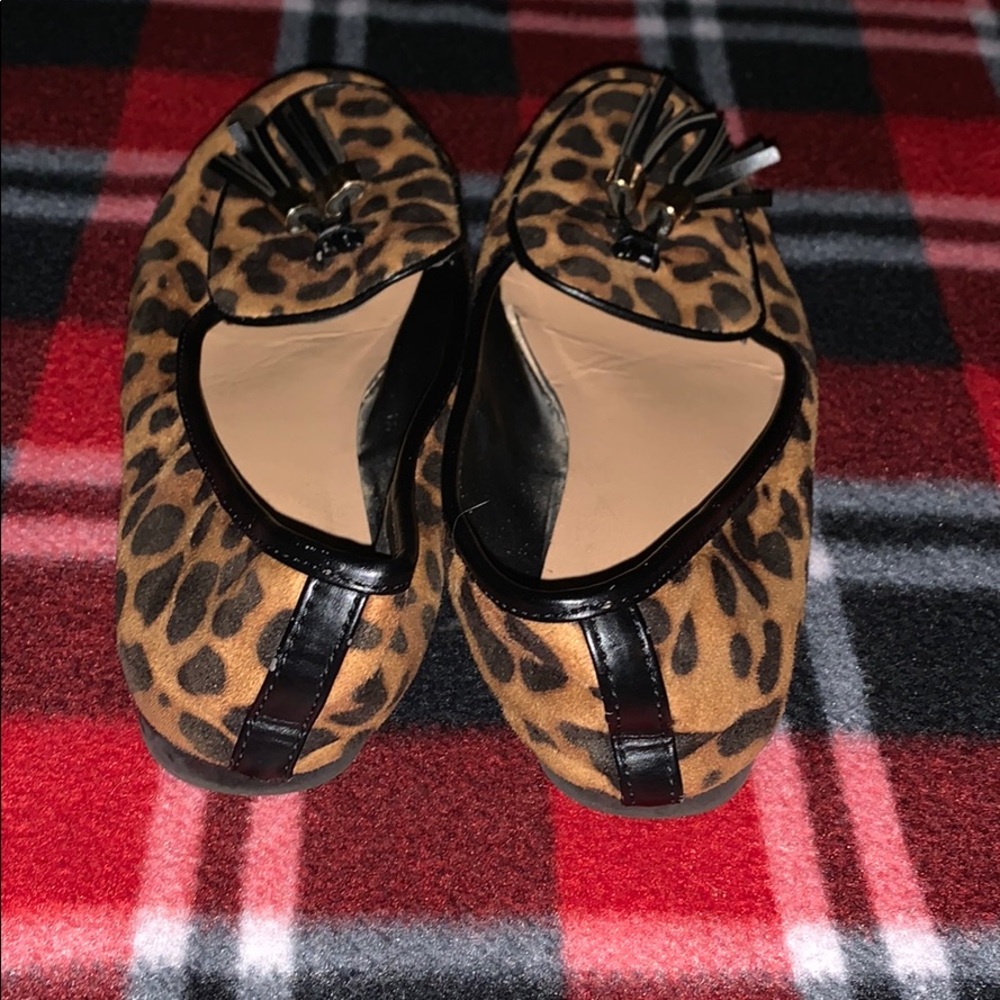 Leopard Print Flats - Picture 5 of 6
